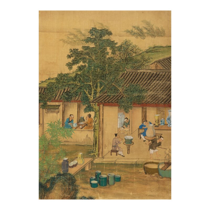 （傳）孫祜（活躍於1736-1745年）/丁觀鵬（活躍於1740-1768）/周鲲（活躍於1741-1748） | AFTER SUN HU (active 1736-1745), DING GUANPENG (active 1740-1768) and ZHOU KUN (active 1741-1748) - 图13