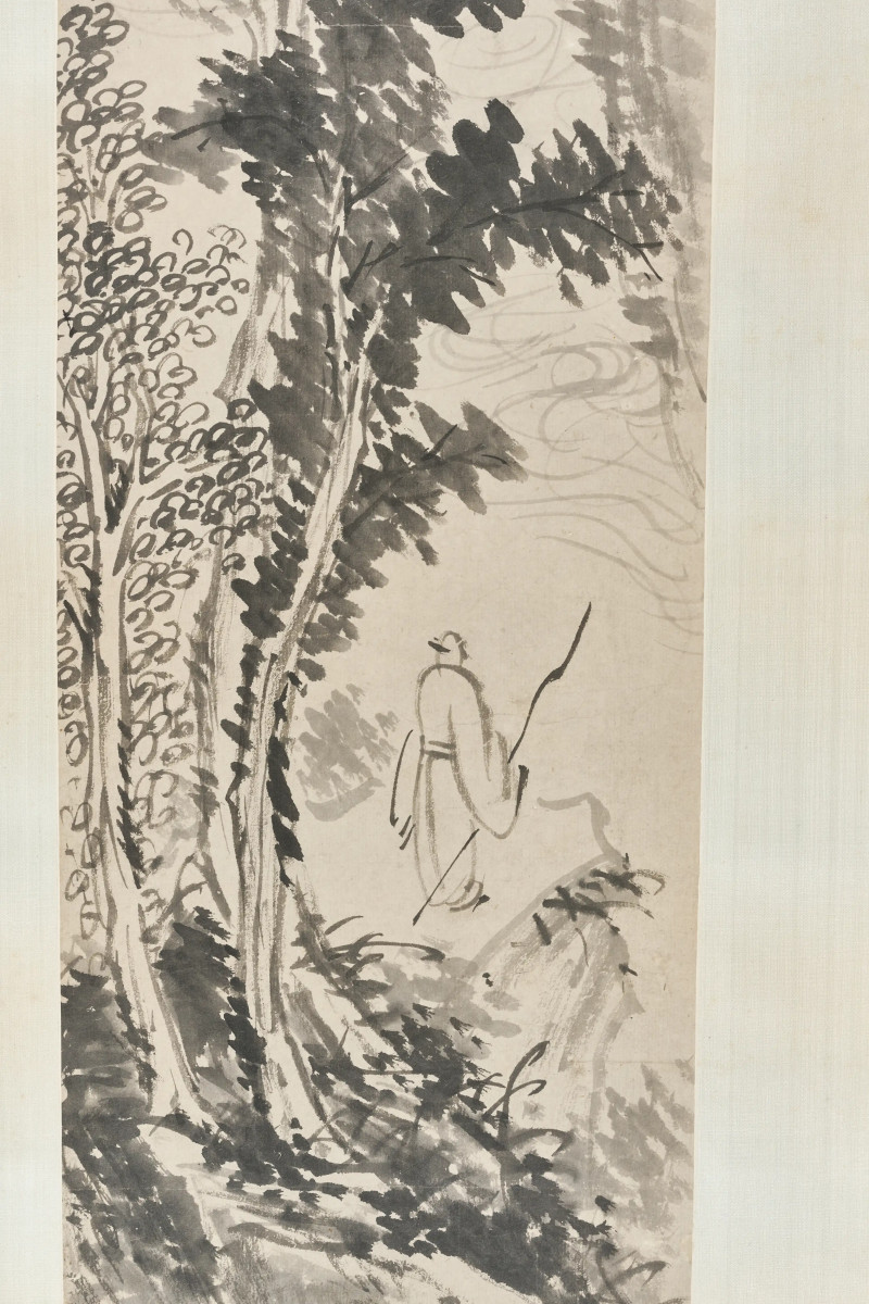 蒋敬  《云溪高士图》 - 图4