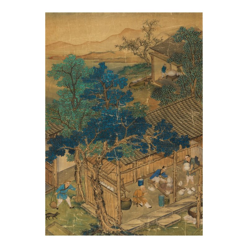 （傳）孫祜（活躍於1736-1745年）/丁觀鵬（活躍於1740-1768）/周鲲（活躍於1741-1748） | AFTER SUN HU (active 1736-1745), DING GUANPENG (active 1740-1768) and ZHOU KUN (active 1741-1748) - 图14
