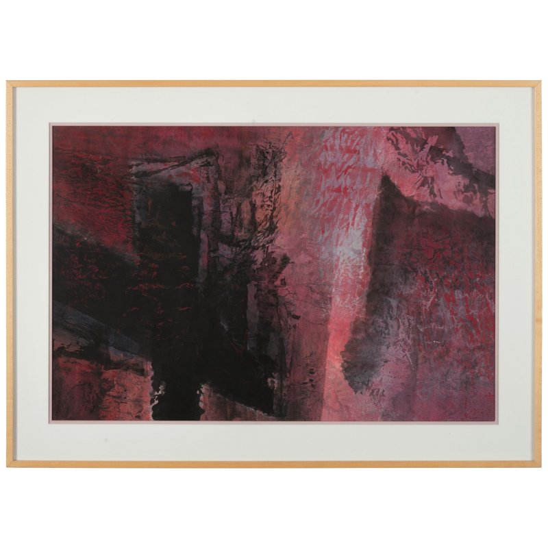 馮鍾睿（生於1934年）　1974-26　水墨丙烯紙本　鏡框 | FONG CHUNG RAY (FENG ZHONGRUI, BORN 1934) - 图2