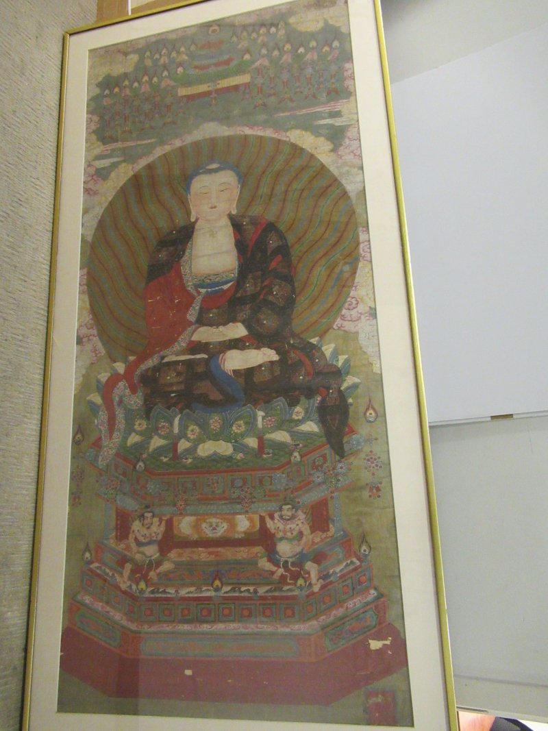 佚名　釋迦摩尼　設色絹本　鏡框　明代 | ANONYMOUS (MING DYNASTY) - 图2