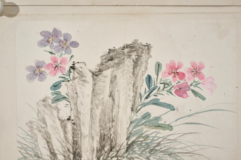 方薰  《抚古四屏》 - 图16