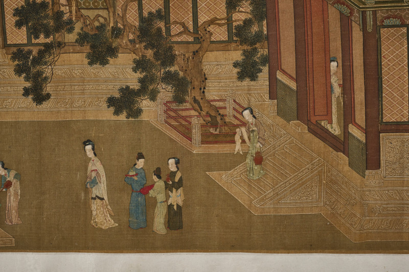仇英  《汉宫仕女图》 - 图10