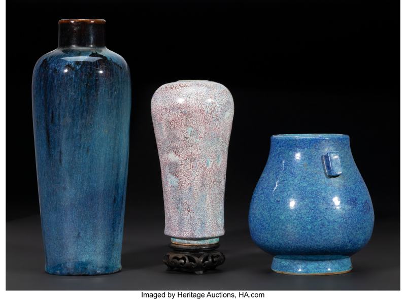 A Group of Three Chinese Glazed Vases - 图2