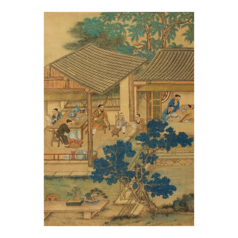 （傳）孫祜（活躍於1736-1745年）/丁觀鵬（活躍於1740-1768）/周鲲（活躍於1741-1748） | AFTER SUN HU (active 1736-1745), DING GUANPENG (active 1740-1768) and ZHOU KUN (active 1741-1748) - 图18