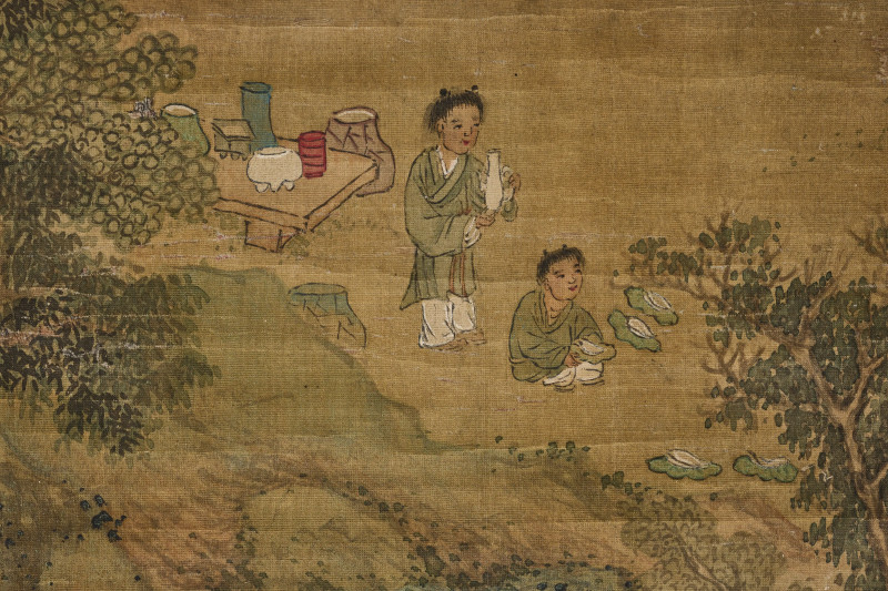 叶恒  《观瀑图》 - 图7