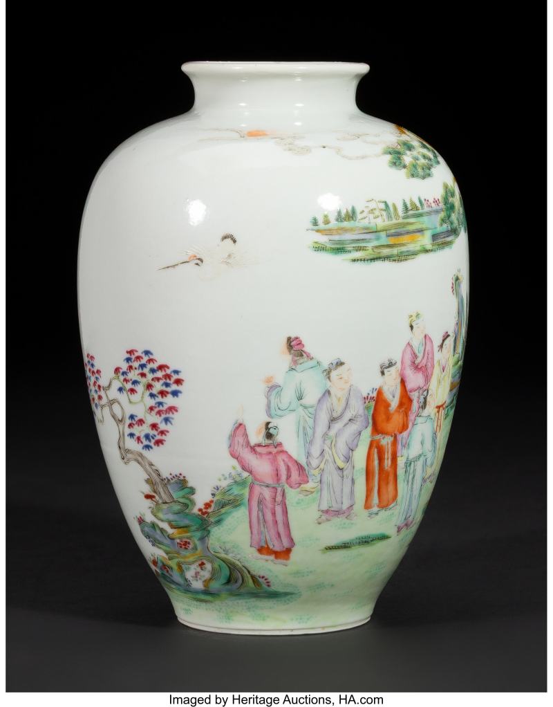 A Chinese Famille Rose Vase - 图2