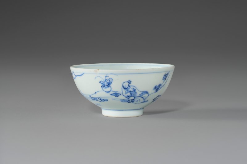 中國 十七/十八世紀 青花盤及盌  CHINA, 17TH-18TH CENTURY - 图3