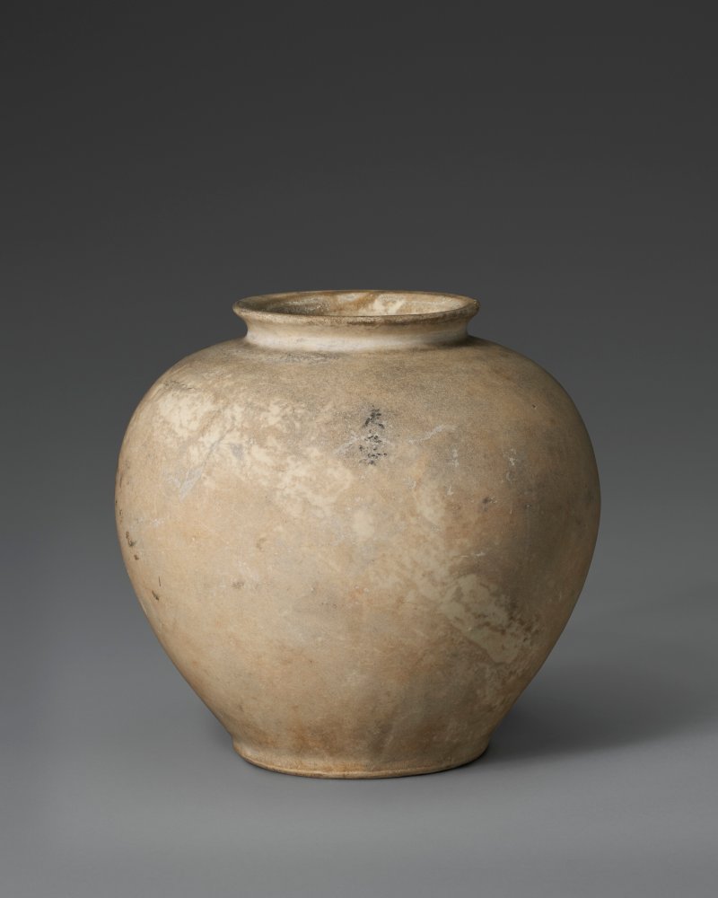中國 唐 白釉罐  CHINA, TANG DYNASTY (AD 618-907) - 图2
