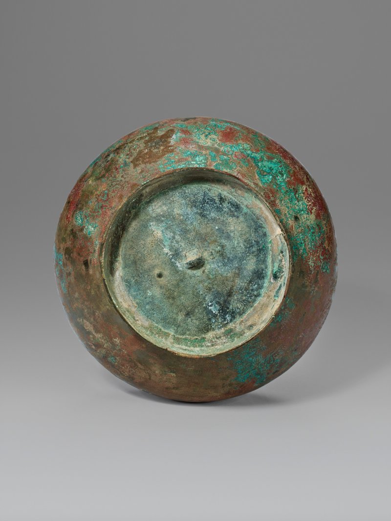 中國 漢 銅蒜頭壺  CHINA, HAN DYNASTY (206 BC-AD 220) - 图3