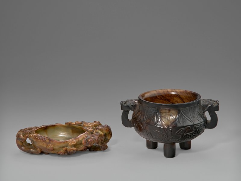 中國 明/清 玉器兩件  CHINA, MING-QING DYNASTY (1368-1911) - 图2