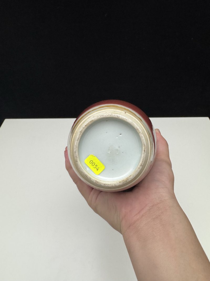清康熙 郎窑红釉梅瓶 - 图12