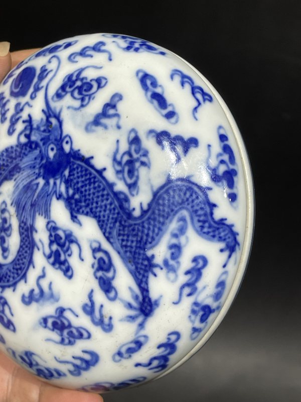 清青花印泥盒 - 图4
