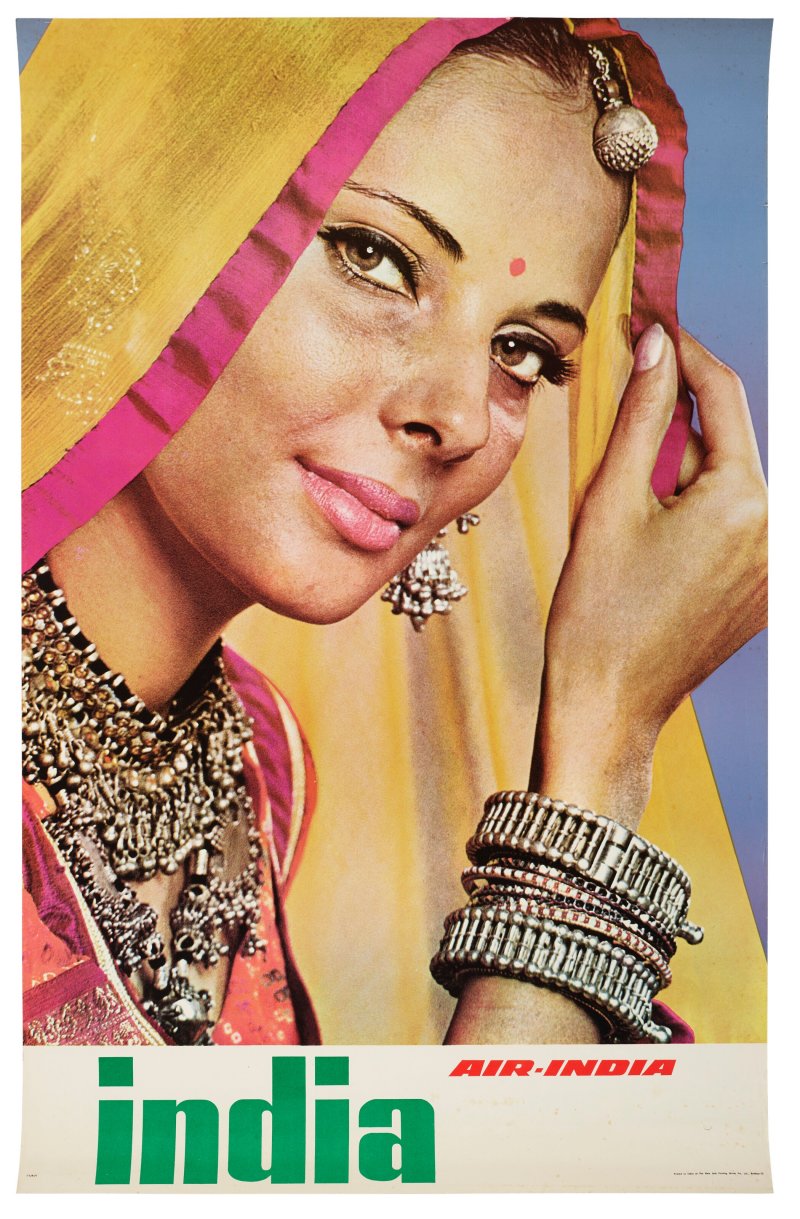 A GROUP OF THREE INDIA TRAVEL POSTERS  INDIA, 20TH CENTURY - 图2