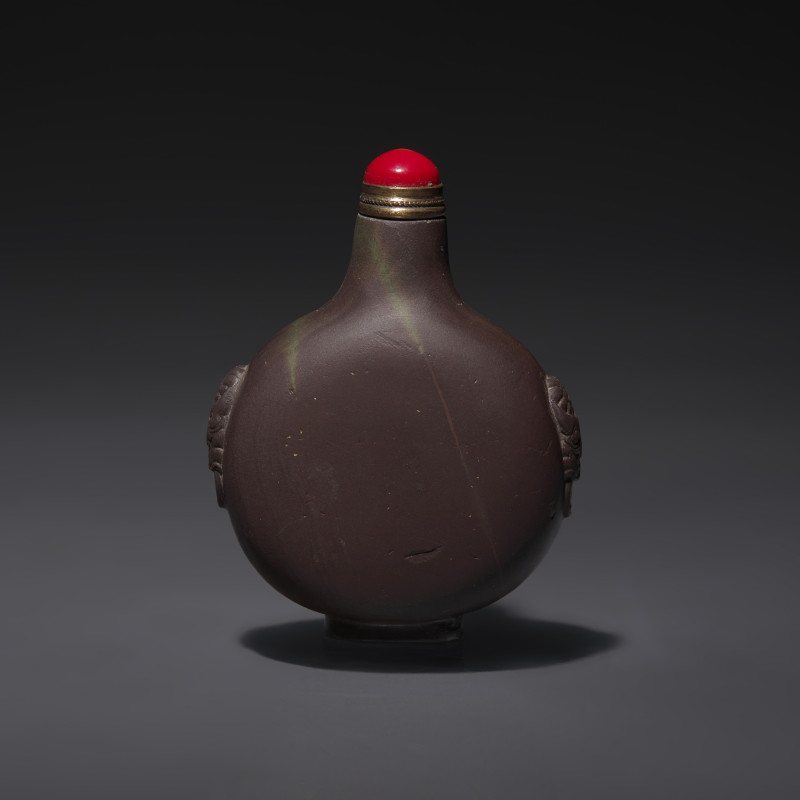 1800–1850年 端石雕龍紋鼻煙壺 | A Chinese Carved Duan Stone Snuff Bottle, Qing Dynasty, Circa 1800-1850 - 图2