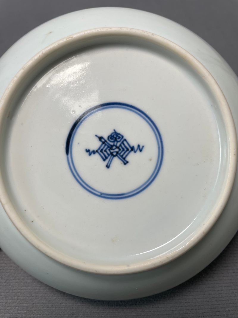 清雍正 粉彩玉堂富贵图盘 - 图9