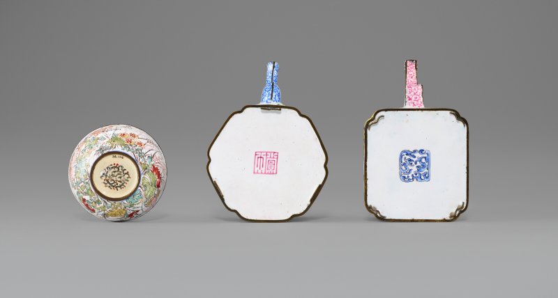 中國 清十八世紀 銅胎琺瑯器三件  CHINA, 18TH CENTURY - 图4