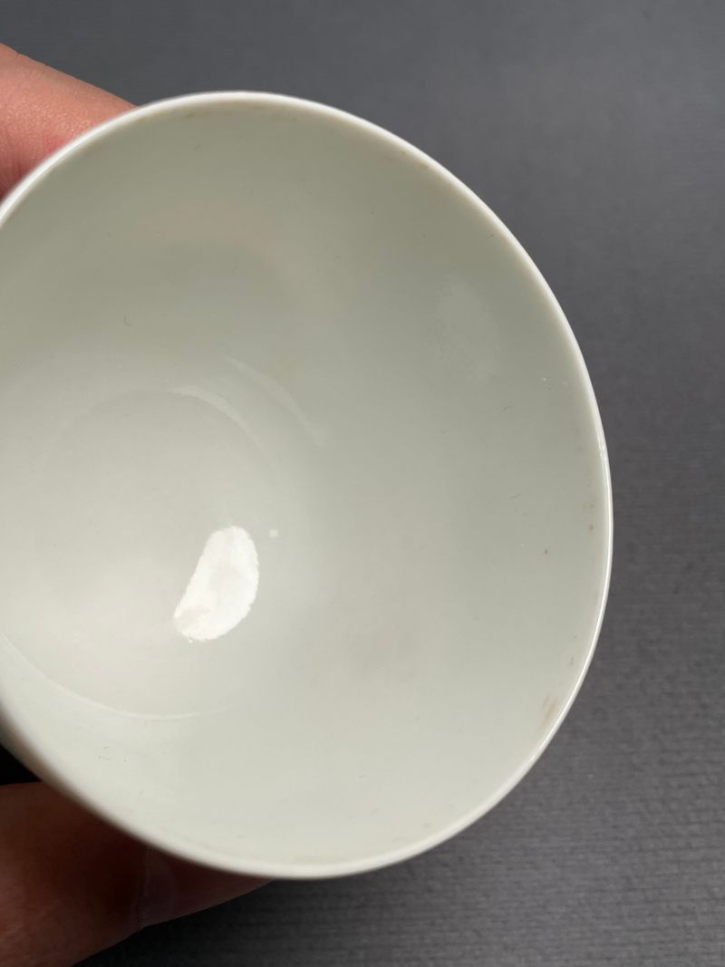 民国 粉彩蝶恋花杯 - 图8