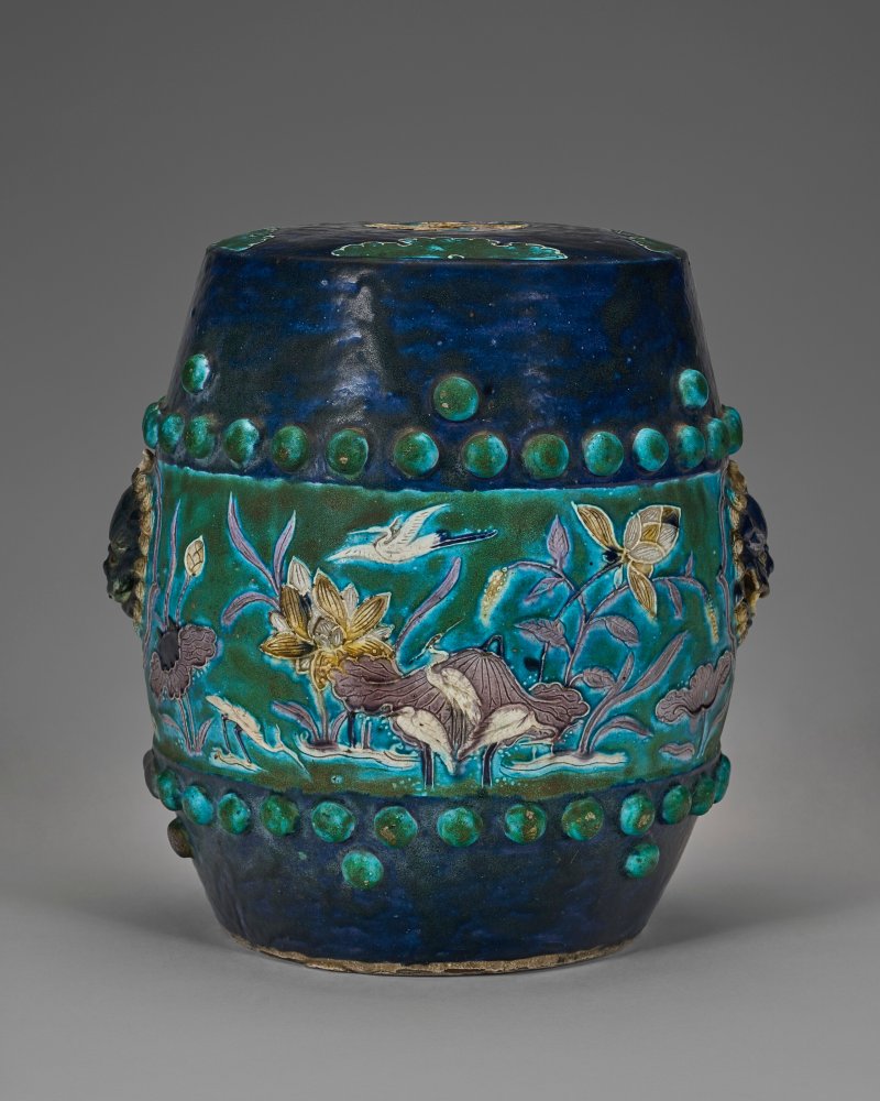 中國 明 琺華一路連科坐墩  CHINA, MING DYNASTY (1368-1644) - 图2