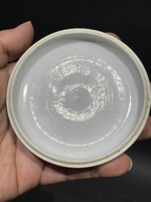 清青花印泥盒 - 图8