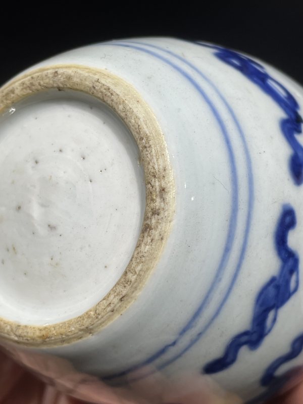 清康熙 青花博古图罐 - 图8