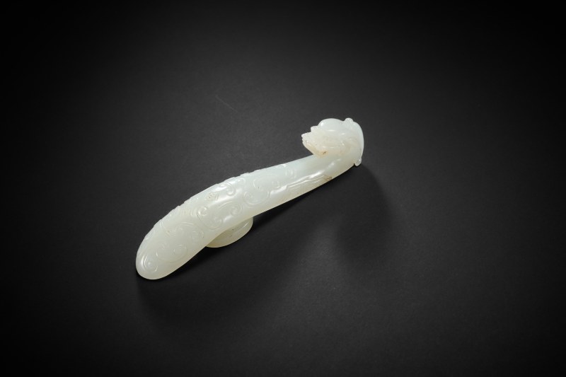 清 玉龙钩