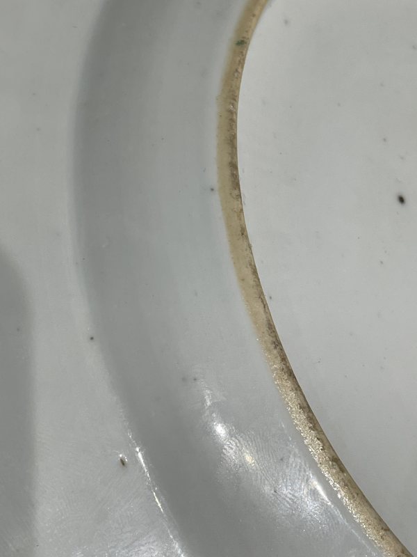 清雍正 粉彩花鸟纹盘 - 图6