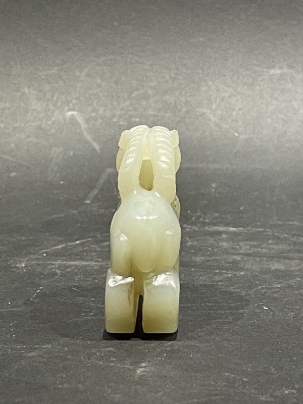 玉瑞兽手把件 - 图4