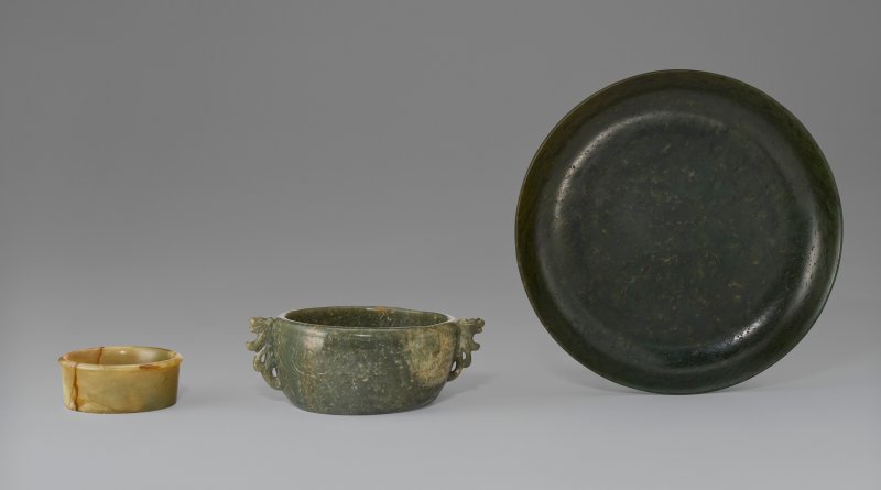 中國 清 玉器三件  CHINA, QING DYNASTY (1644-1911) - 图1