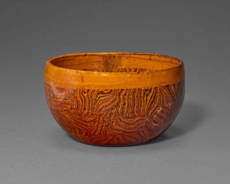 中國 宋 絞胎盌  CHINA, SONG DYNASTY (AD 960-1279)