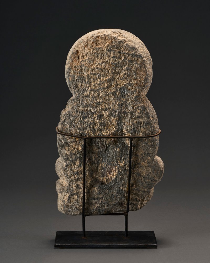 A GREY SCHIST FIGURE OF BODHISATTVA MAITREYA  ANCIENT REGION OF GANDHARA, 3RD-4TH CENTURY - 图4