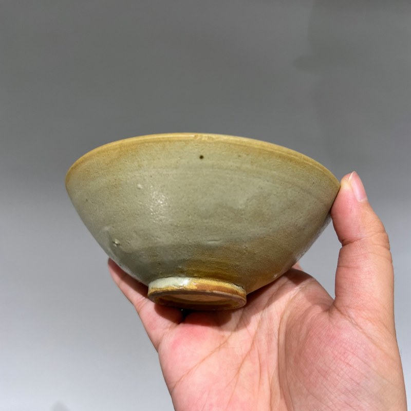 明代 月白釉盏 - 图6