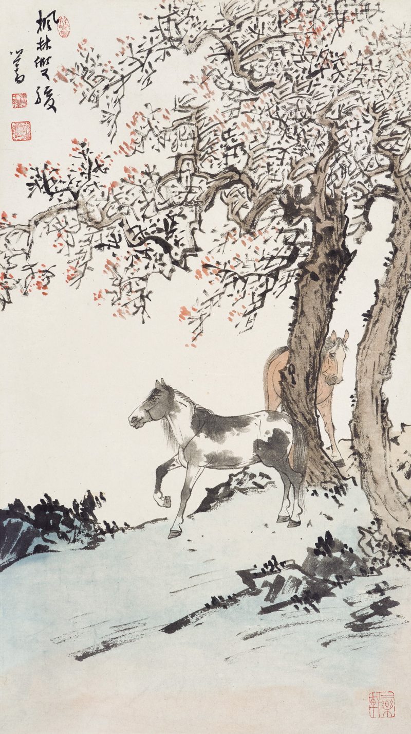 枫林双骏