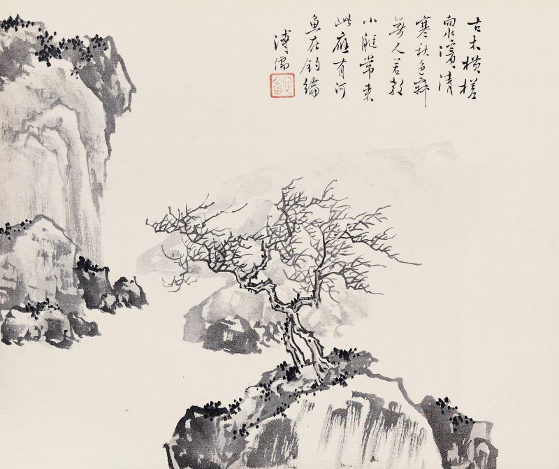 水滨秋色