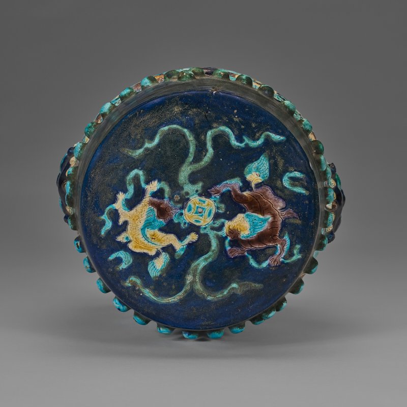 中國 明 琺華鏤空坐墩  CHINA, MING DYNASTY (1368-1644) - 图3