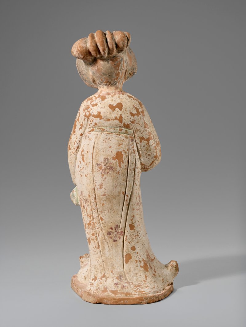中國 唐 彩繪陶仕女俑  CHINA, TANG DYNASTY (AD 618-907) - 图3