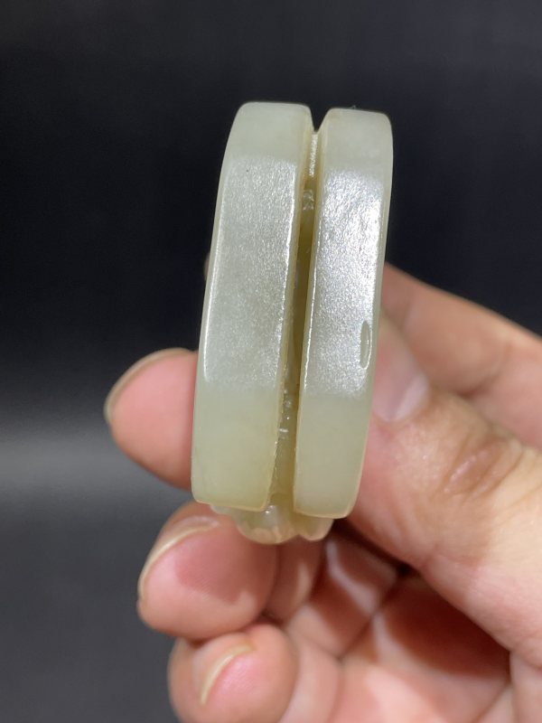 玉瑞兽手把件 - 图8