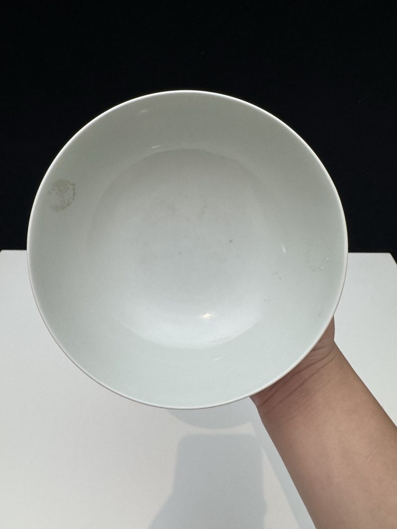 清乾隆 豇豆红釉碗 - 图9