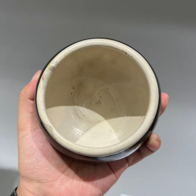 明代 淄素鸡心罐 - 图4