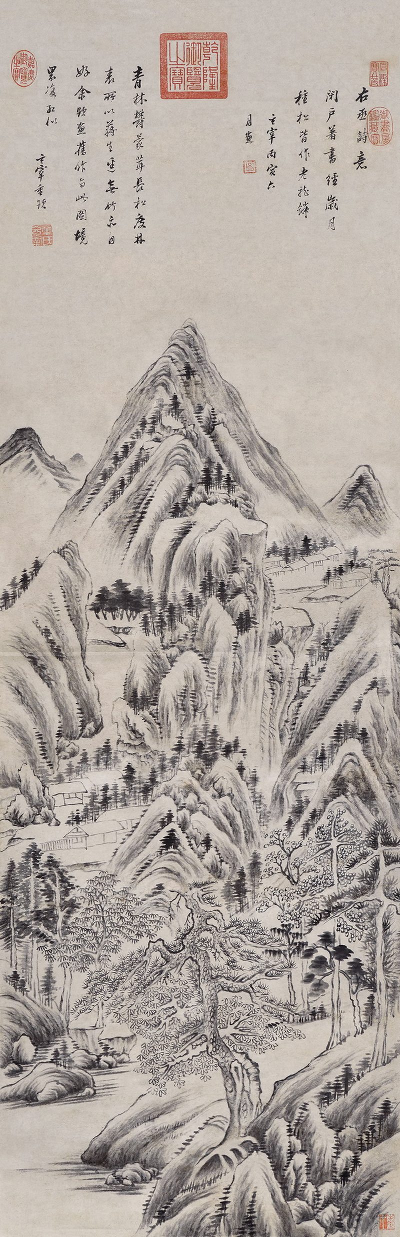 1626年作 王维诗意图