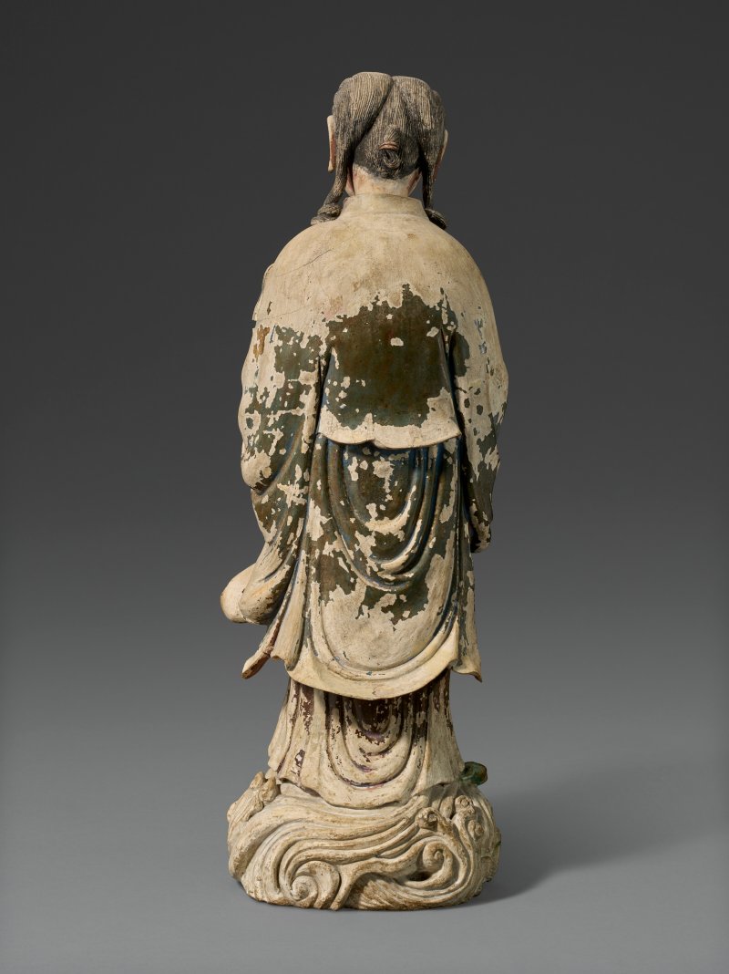 中國 清十八世紀 彩塑觀音立像  CHINA, QING DYNASTY, 18TH CENTURY - 图3