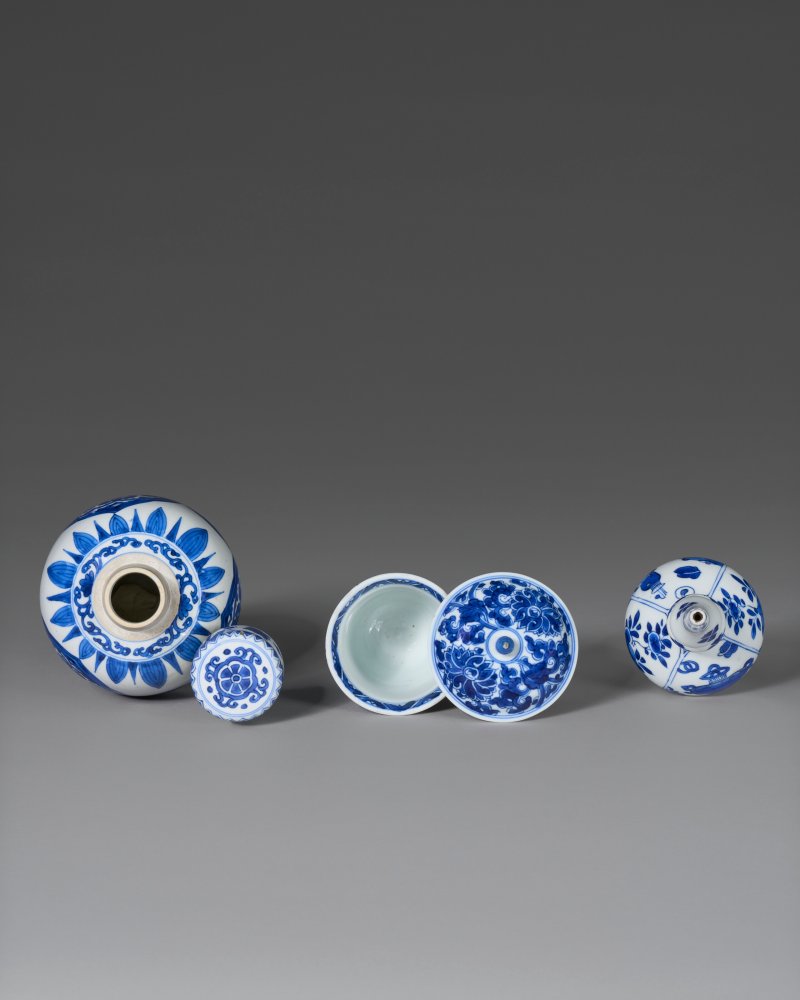 中國 清康熙 青花瓷器三件  CHINA, KANGXI PERIOD (1662-1722) - 图4