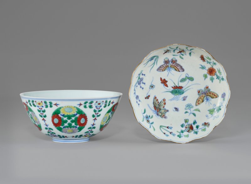中國 清康熙/雍正 鬥彩高士圖小盃  CHINA, KANGXI-YONGZHENG PERIOD (1662-1735) - 图4