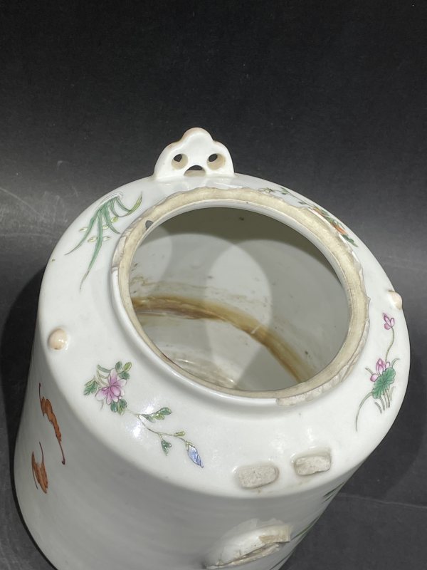 民国 粉彩人物茶壶 - 图5