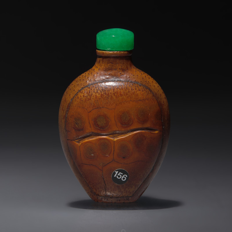 1736-1795年 竹雕鼻煙壺 | A Chinese Bamboo Snuff Bottle, Qing Dynasty, Circa 1736-1795