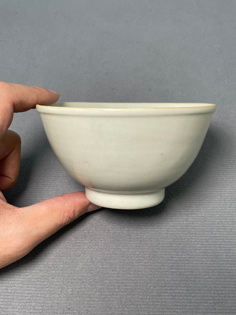 明崇祯 白釉茶盏 - 图3