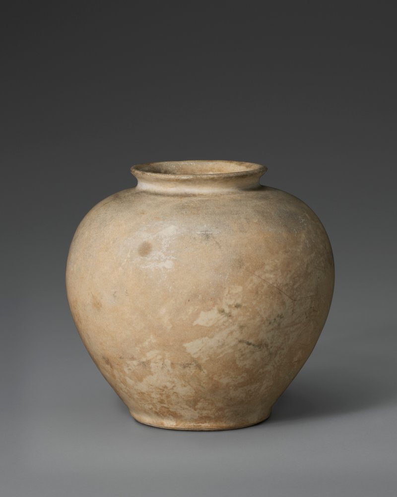 中國 唐 白釉罐  CHINA, TANG DYNASTY (AD 618-907) - 图1