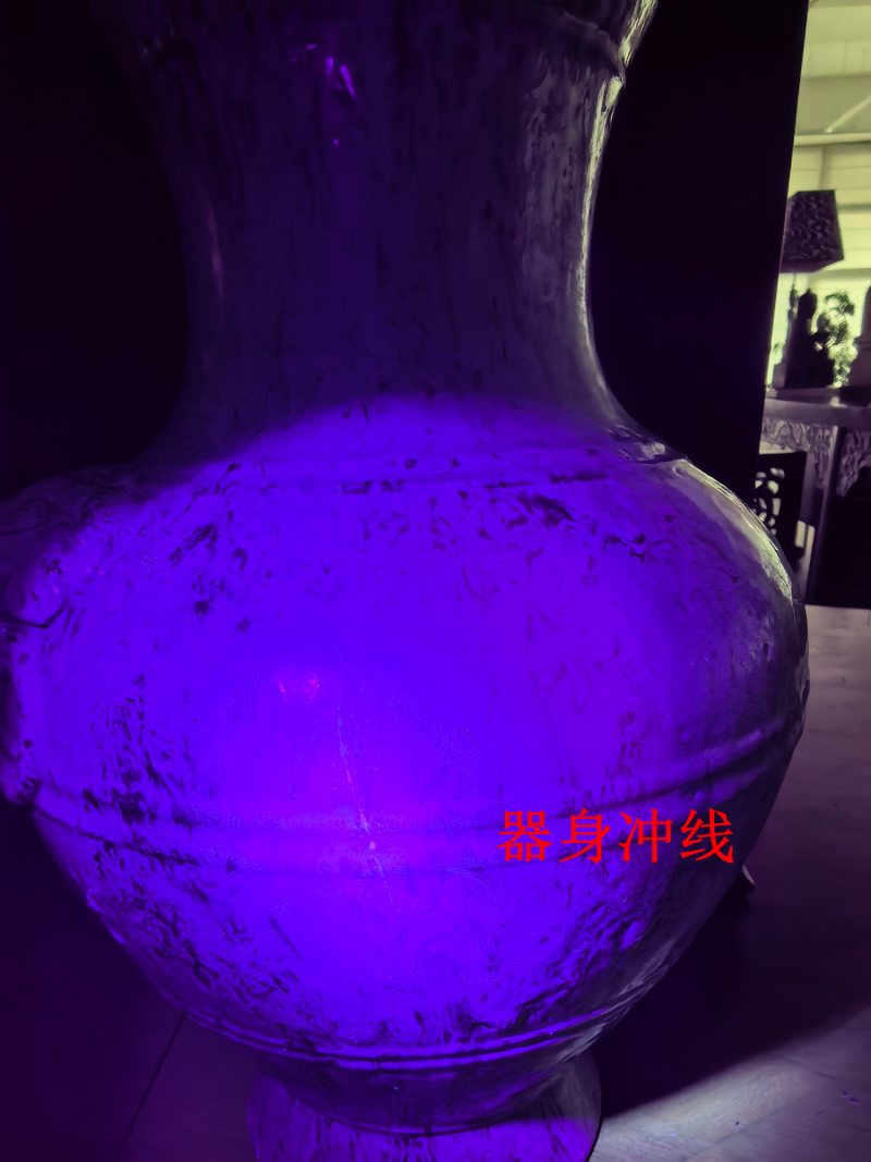 清雍正 炉钧釉辅首尊 - 图18