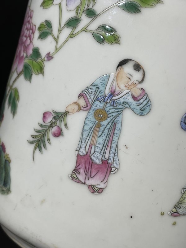 民国 粉彩人物茶壶 - 图7