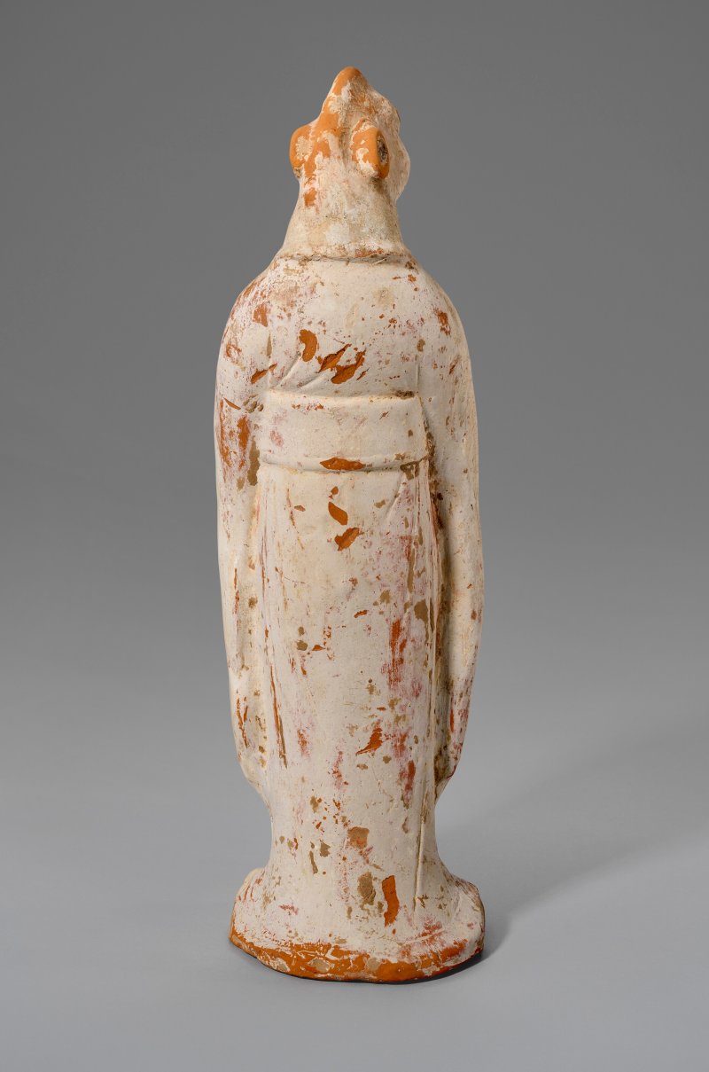 中國 唐 彩繪陶豬首俑  CHINA, TANG DYNASTY (AD 618-907) - 图2